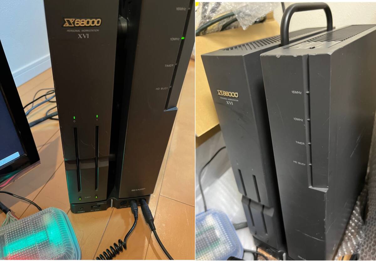 SHARP X68000 XVI（ACアダプタ化・メモリ12M・電波新聞社 XPC-4・変換番長PRO・フロッピーエミュレータ・USBマウス変換機）の画像10