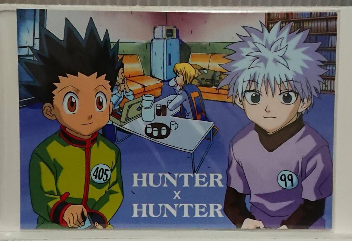 ※裏面削り済み※HUNTER×HUNTER(1999)/アニメイトフェア/スクラッチカード/ゴン・キルア・クラピカの画像1