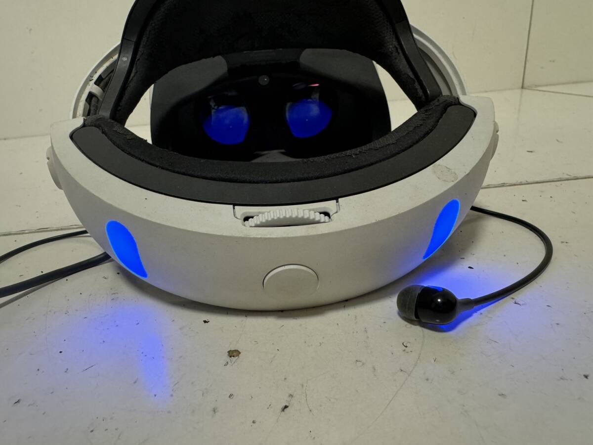 【SONY PS4 PSVR CUH-ZVR2 CUHJ-16003 本体 カメラ プロセッサーユニット ACアダプタ ケーブル】【簡易チェック/通電起動確認済み】_画像2