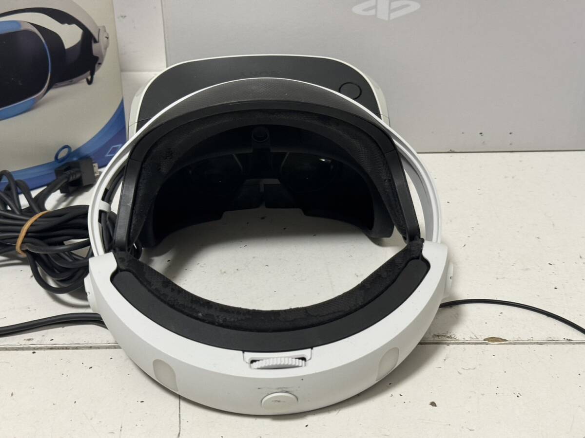 【SONY PS4 PSVR CUH-ZVR2 CUHJ-16003 本体 カメラ プロセッサーユニット ACアダプタ ケーブル】【簡易チェック/通電起動確認済み】の画像7