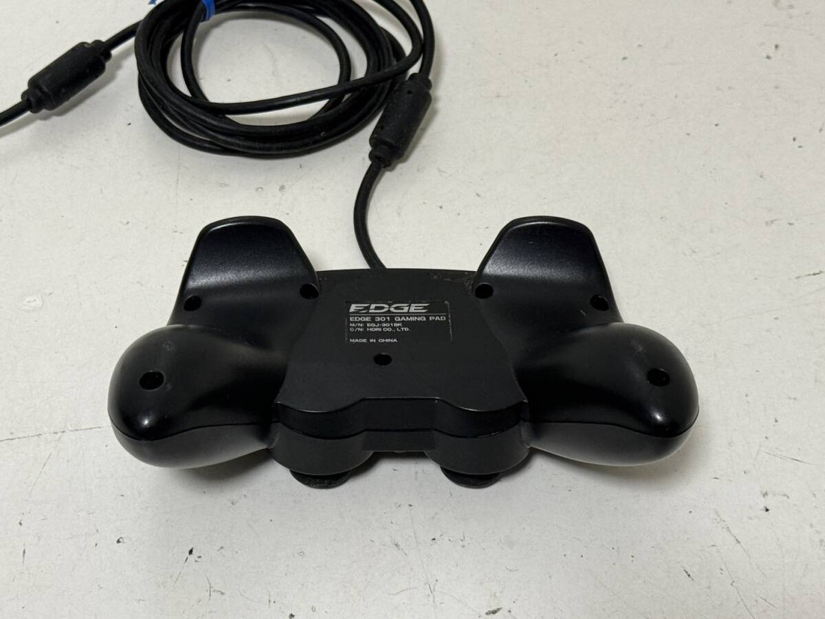 【HORI EDGE 301 本体 ゲーミングパッド BLACK 黒 コントローラー ゲーム USB有線】の画像6