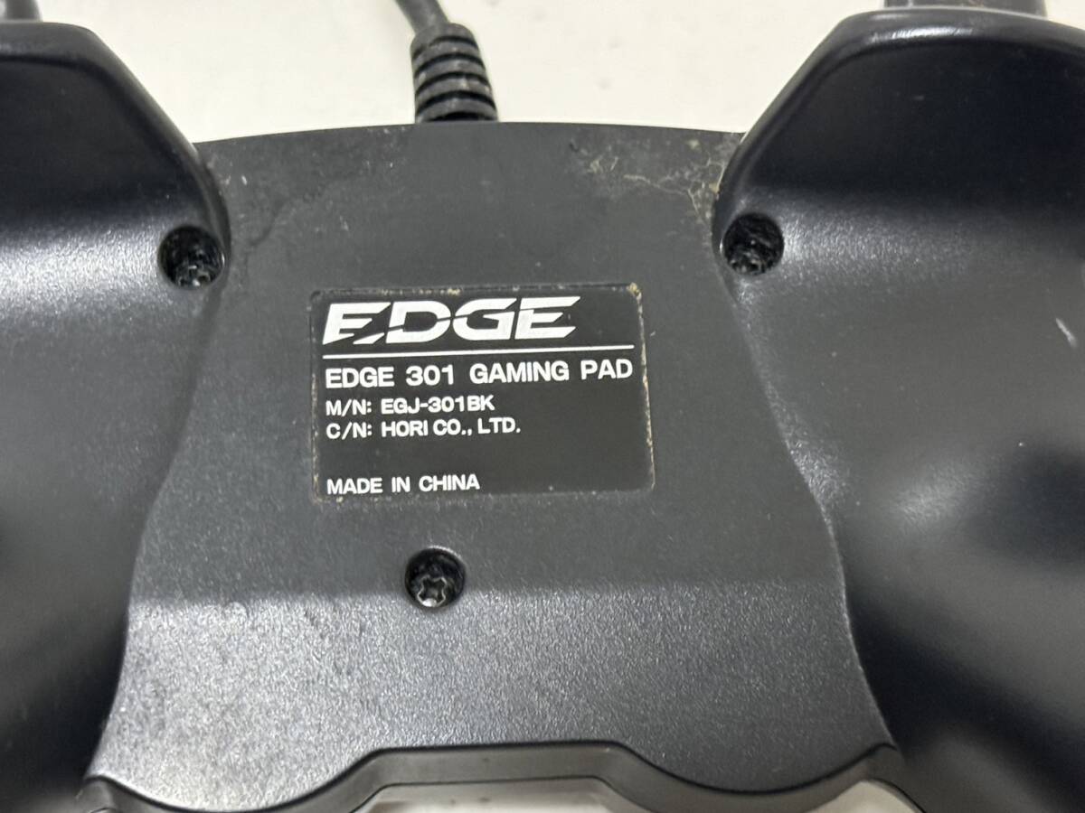 【HORI EDGE 301 本体 ゲーミングパッド BLACK 黒 コントローラー ゲーム USB有線】の画像7