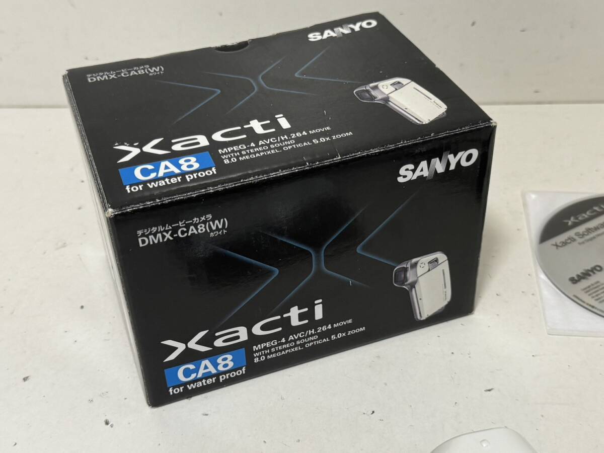 【サンヨー ザクティ SANYO Xacti DMC-CA8型 本体 デジタルムービーカメラ 本体 デジタルビデオカメラ バッテリー DB-L20】の画像7