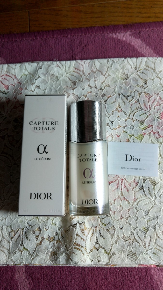 Dior ディオール★カプチュールトータル ル セラム 50ml★美容液 最新 美容液 国内百貨店購入未使用 の画像1