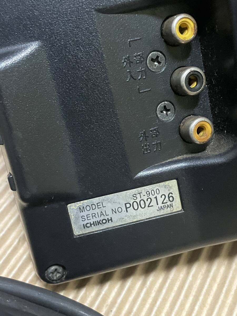 一式フルセット 市光 市光工業 ICHIKOH XC-220A ST-900 st-900 バックカメラ バックモニター シャッター動作確認済み ケーブル20m 19228の画像8