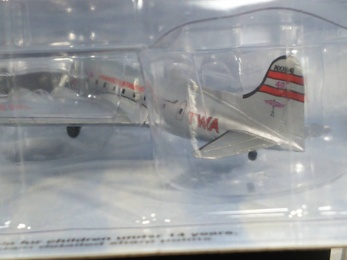 世界の航空機 未開封 #4 ボーイング 307 ストラトライナー 縮尺1:250 TWA 1938 USA デルプラド 送料410円 同梱歓迎 追跡可 匿名配送の画像5