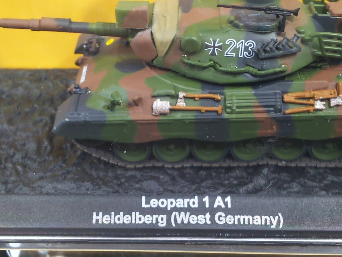 1/72 #74 Leopard 1 A1 West Germany レオパルト 西ドイツ 未開封 コンバットタンク デアゴスティーニ 同日落札分は同梱可 匿名配送_画像2