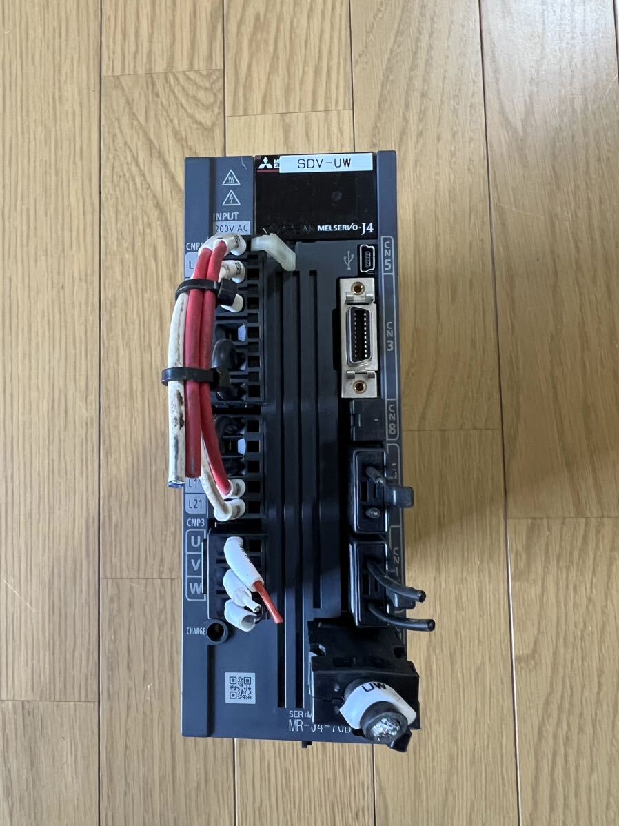 Mitsubishi 三菱電機 ACサーボ MR-J4-70B 『動作未確認』 工具 Mitsubishi 三菱電機 ACサーボ MR-J4-70B 『動作未確認』 工具