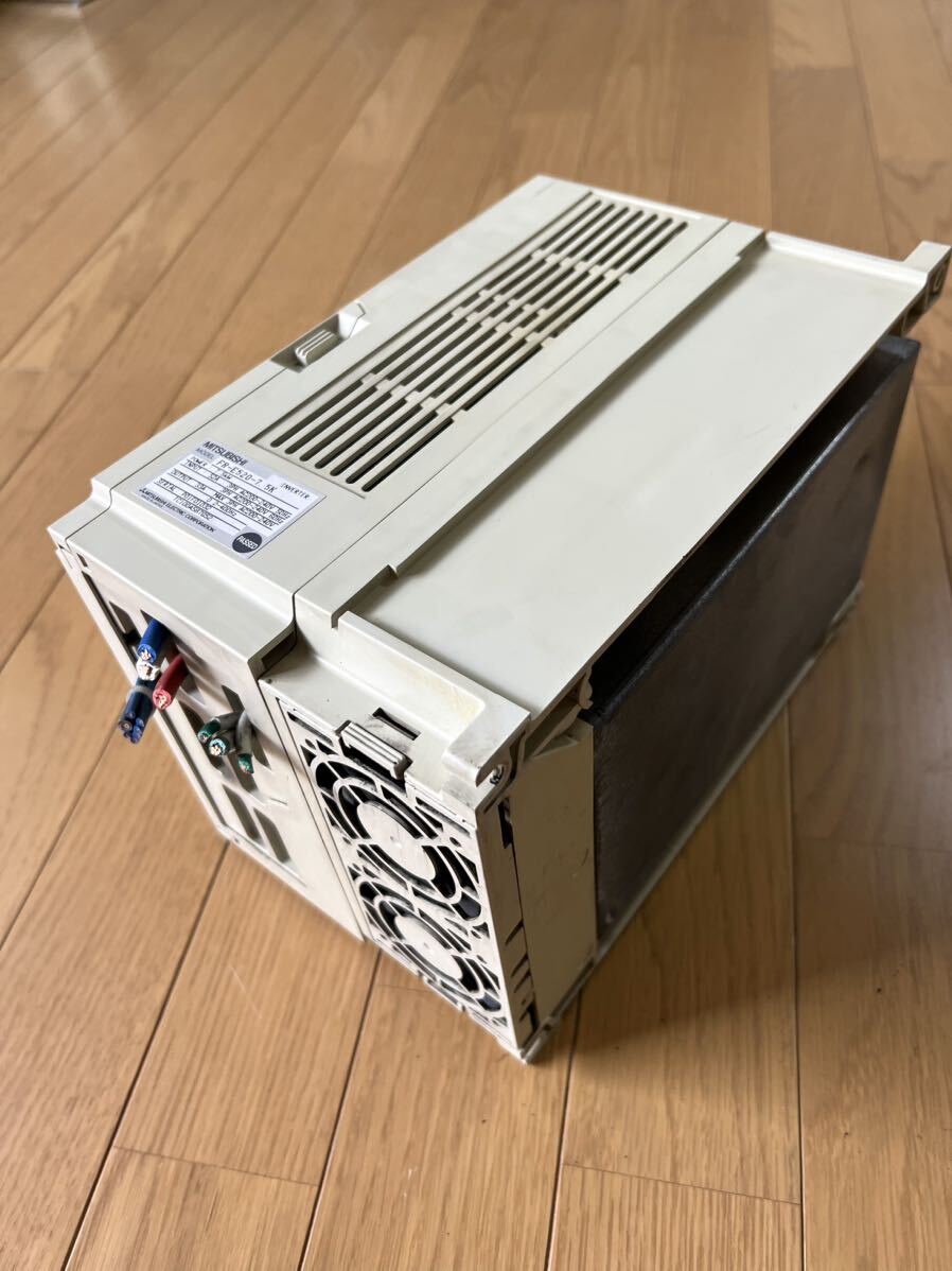 MITSUBISHI 三菱電機 インバーター　FR-E520-7.5K 3PH 200-240V 7.5kw_画像4