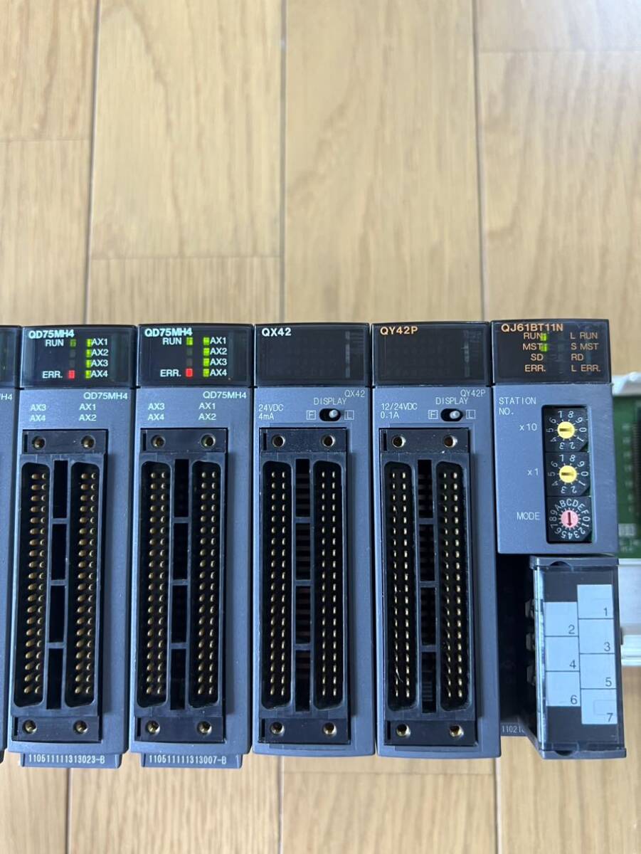 Mitsubishi 三菱電機 PLC シーケンサ Q312B Q61P Q12HCPU Mitsubishi 三菱電機 PLC シーケンサ Q312B Q61P Q12HCPU