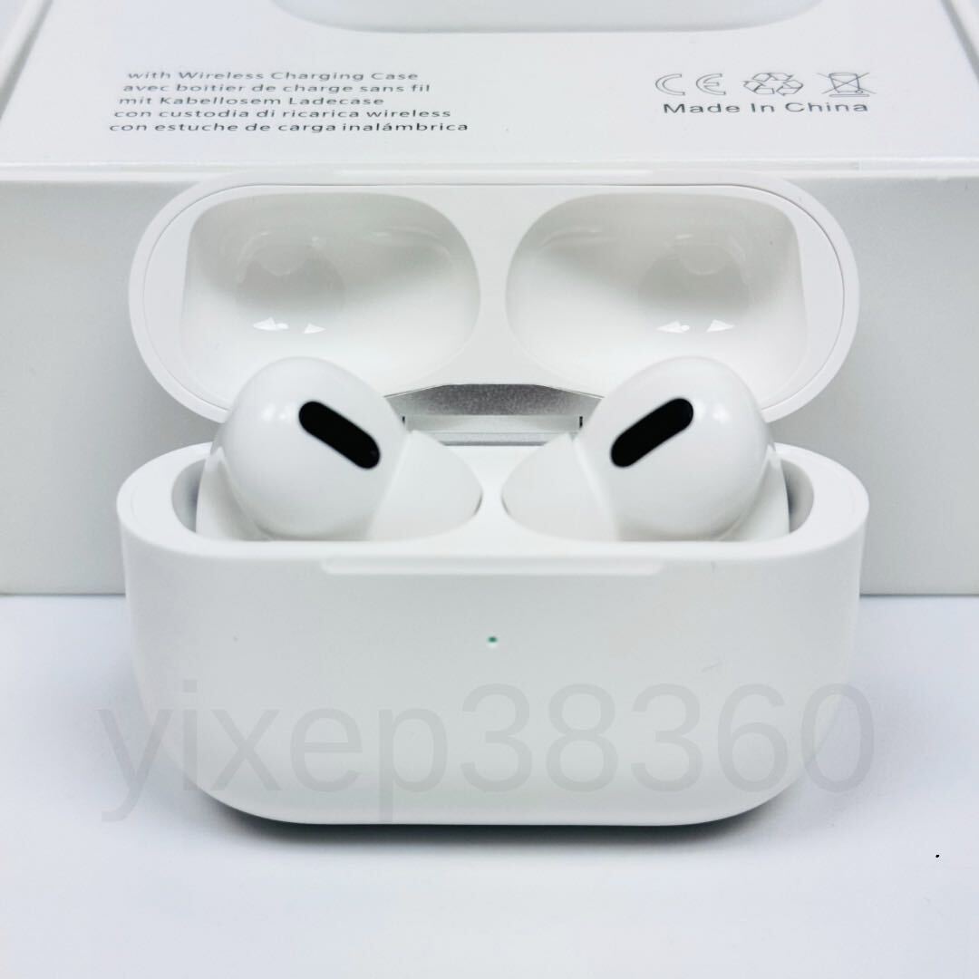 1円〜送料無料 AirPods Pro 第1世代 代替品 ワイヤレスイヤホン Bluetooth 5.3 TWS 高品質 充電ケース付 Android iPhone X 11 12 13 14.15の画像1