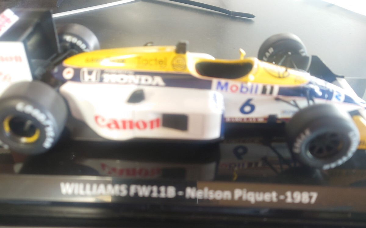 ディアゴスティーニ 1/24 ウィリアムズ FW11B ナイジェル・マンセル 1987の画像1