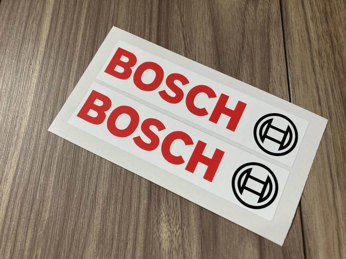 ★送料無料★Bosch ボッシュ ステッカー デカール セット ホワイト