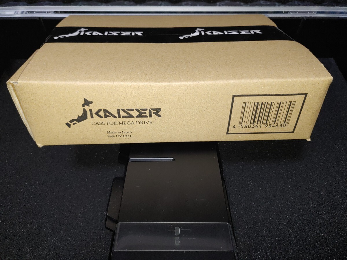 新品 未開封 ４点セット メガドライブ用 UVカット カイザーケース Kaiser Case MD mega drive コレクション コレクター ゲーム