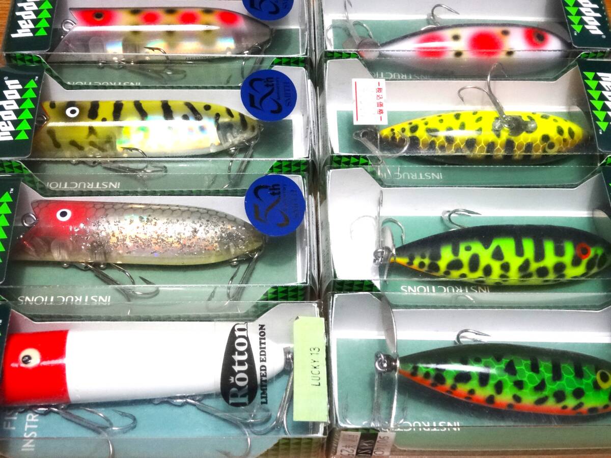  new goods unused Heddon heddonun dead s Pooh k pra  King basa-s Pooh k Smith Factory freebie Lucky 13 reflector Rod nrotton