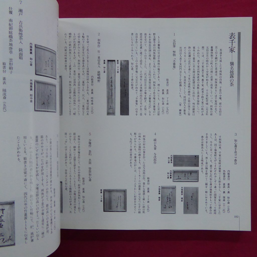 i2/ llustrated book [ tea. hot water . 100 year. structure shape exhibition -.. house origin *. art gallery. . warehouse name goods taking . join /1986 year * Japan . height island shop ] Omote Senke / Urasenke / Edo thousand house /.../. inside house 