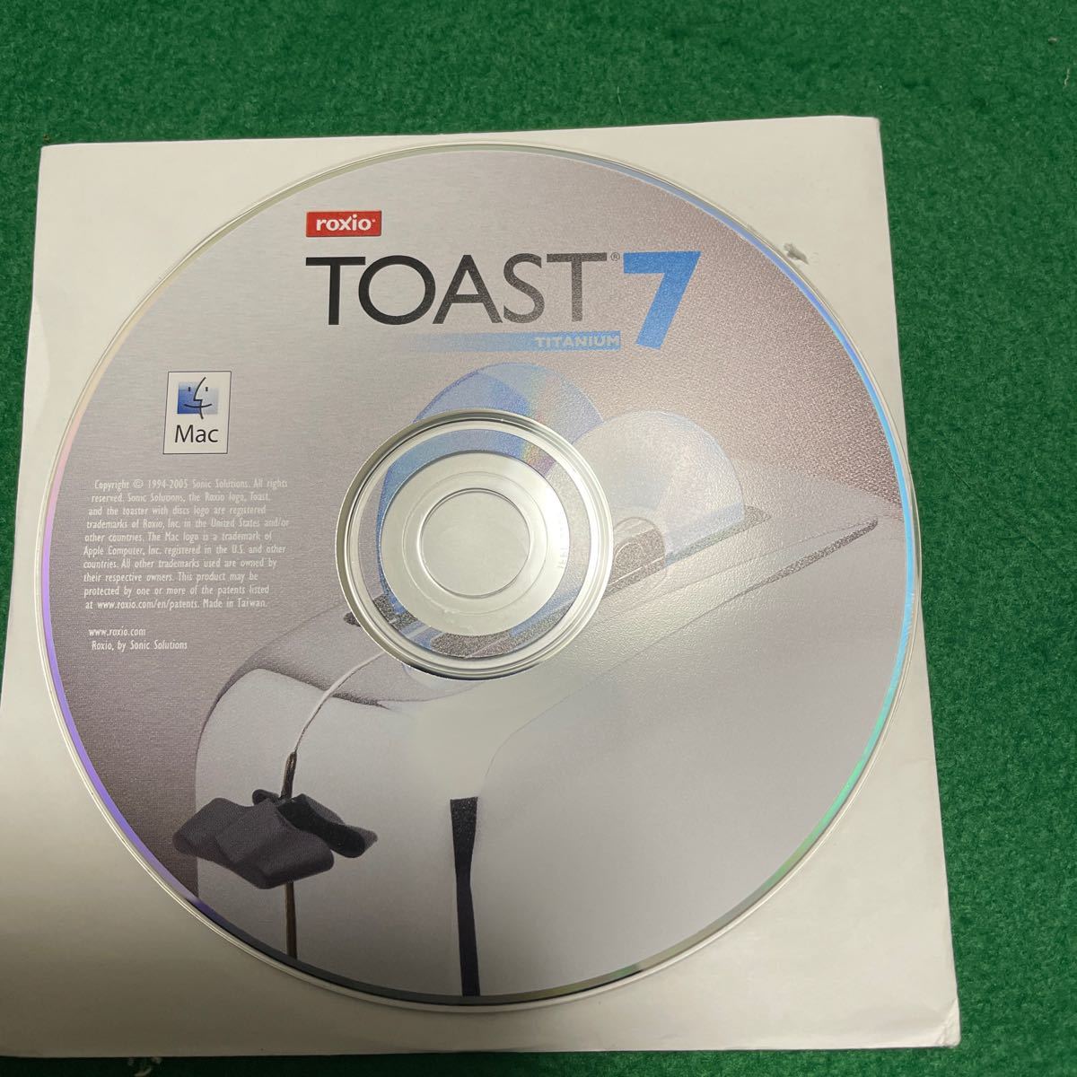 Mac 用 CD & DVD 書き込みソフトウェア TOAST7 Mac CDキー付き ※送料込の画像1