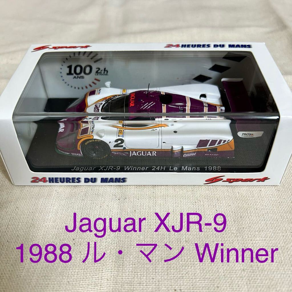spark 1/43 Jaguar XJR-9 Winner 24H Le Mans 1988の画像1