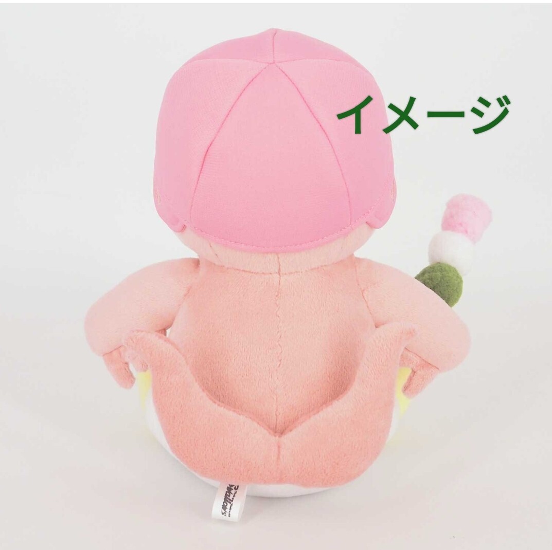 2024New お座りつば九郎（桜だんごVer.）【完売品】東京ヤクルトスワローズ つば九郎 ぬいぐるみの画像2