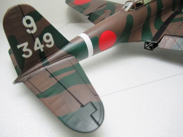 ハセガワ　1/48　九七式一号艦上攻撃機　第１４海軍航空隊　中国大陸　完成品_画像5