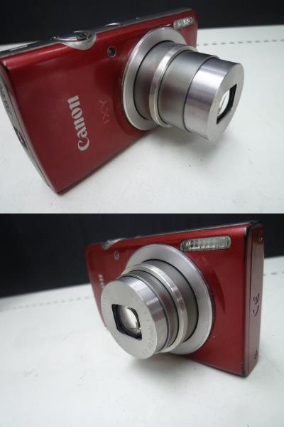 『中古品』Canon/キャノン コンパクトデジタルカメラ IXY200/レッド 2000万画素_画像3