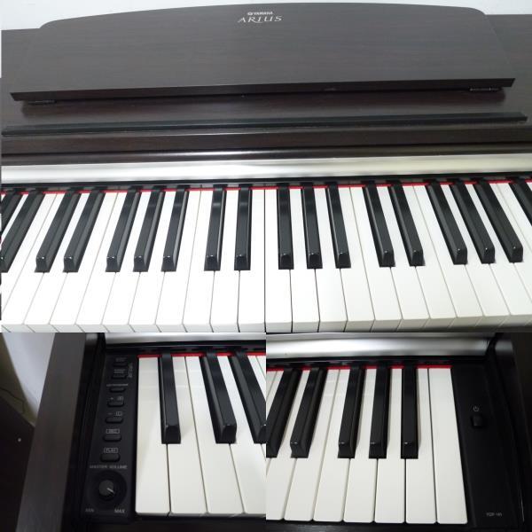 『引取り限定・美品』YAMAHA/ヤマハ 電子ピアノ YDP-141 ARIUS/アリウス 純正固定椅子付き_画像2