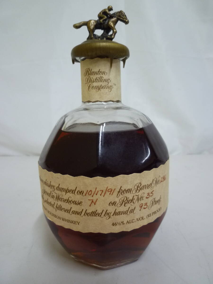 『未開栓』Blanton/ブラントン ケンタッキーバーボンウイスキー 1991年 750ml/46度の画像1