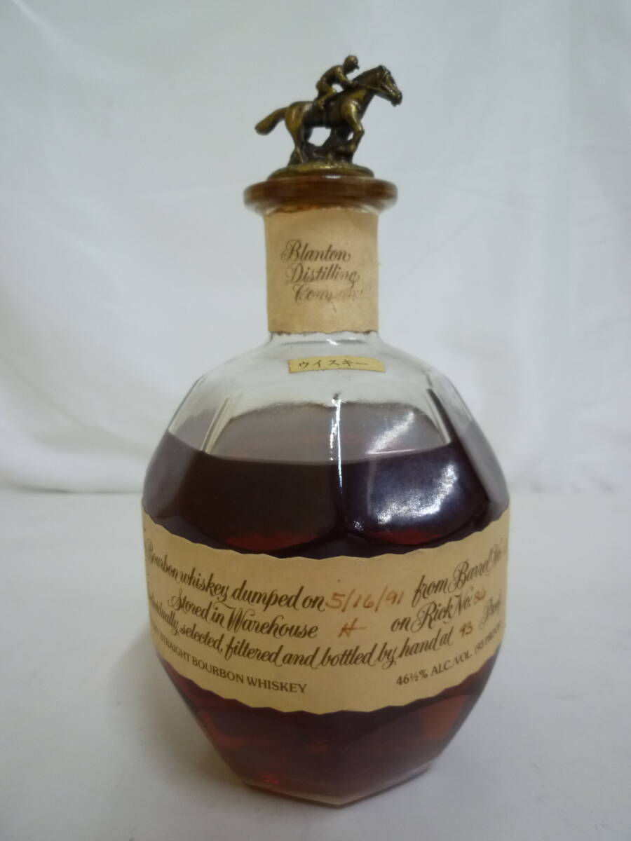 『未開栓（封印無し）』Blanton/ブラントン ケンタッキーバーボンウイスキー 1991年 750ml/46度_画像1