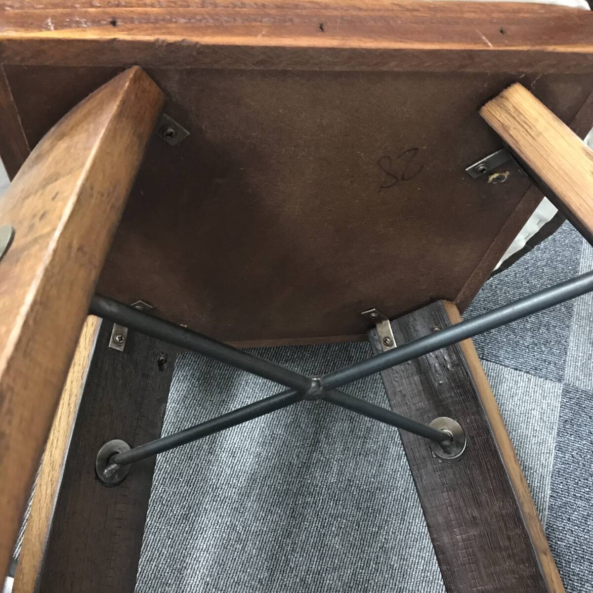 [ превосходный товар ] античный старый дерево тест табурет стул круг стул из дерева старый мебель Vintage Showa Retro круг стул Vintage старый инструмент античный 