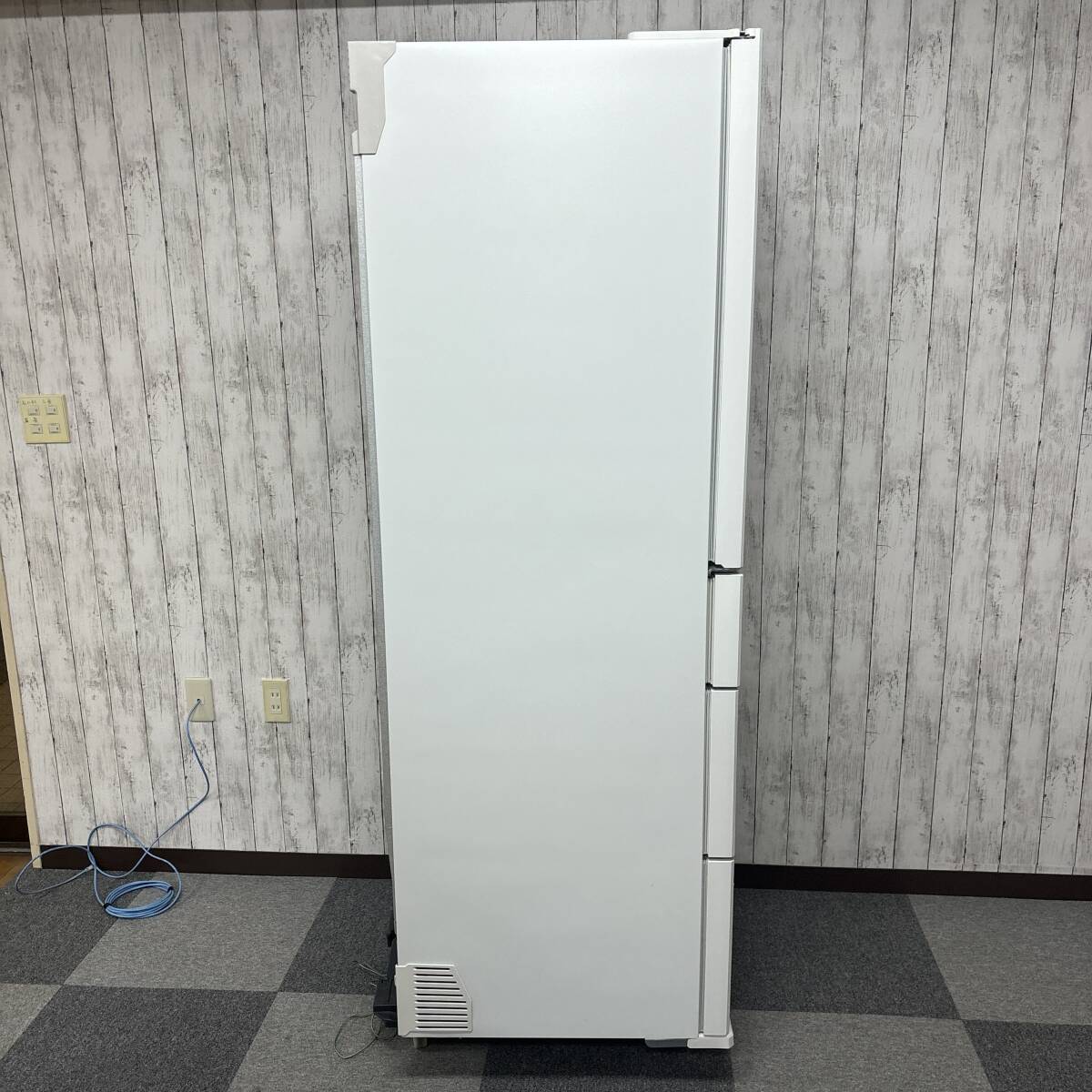 【2021年製】三菱 MRWX47GW1形 ノンフロン冷凍冷蔵庫 470L 高年式 極美品 説明書付き カラーホワイト の画像4