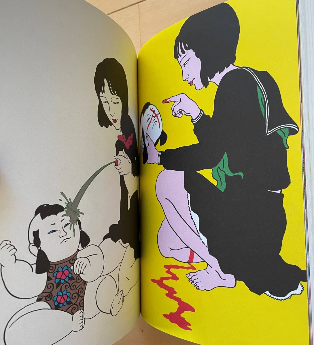 レア！ VA希少本 「NICOLE / ニコール12」 佐伯俊男 Toshio Saeki 新品 エロ グロ 残酷 昭和 絵師　市場大介 春川ナミオ _画像7