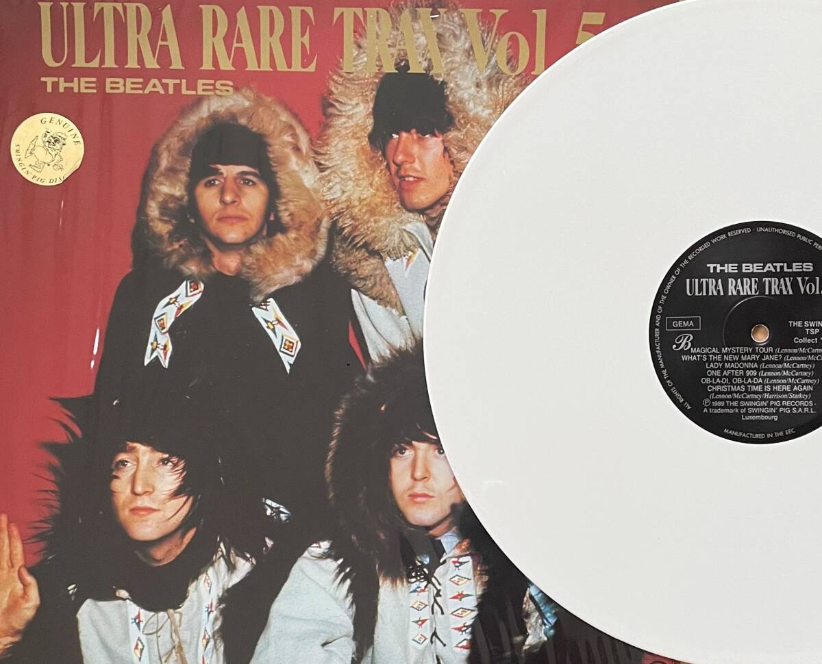 レア！ 超高音質 コレクター盤「Beatles - Ultra Rare Trax Vol.5」ジョンレノン ポールマッカートニー ジョージハリソン リンゴスター_画像1