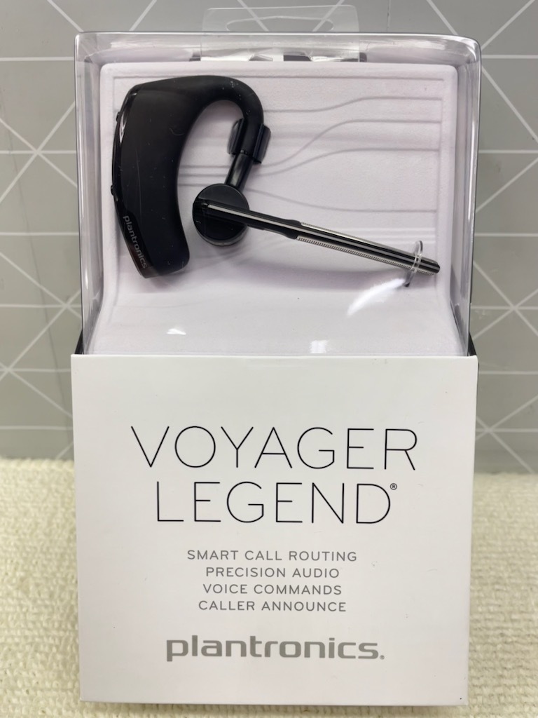 C27 beautiful goods used moving . settled PLANTRONICS Bluetooth wireless headset Voyager Legend VOYAGERLEGEND Smart Sensor technology 