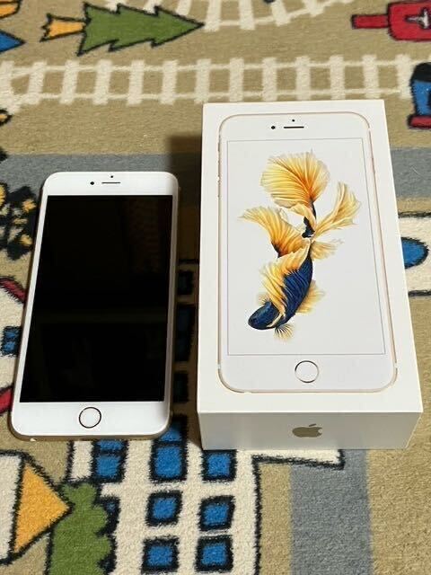 これで最後 ！！ ｉＰｈｏｎｅ ６ S Plus ６４ GB 本体 端末ゴールド色 の画像1