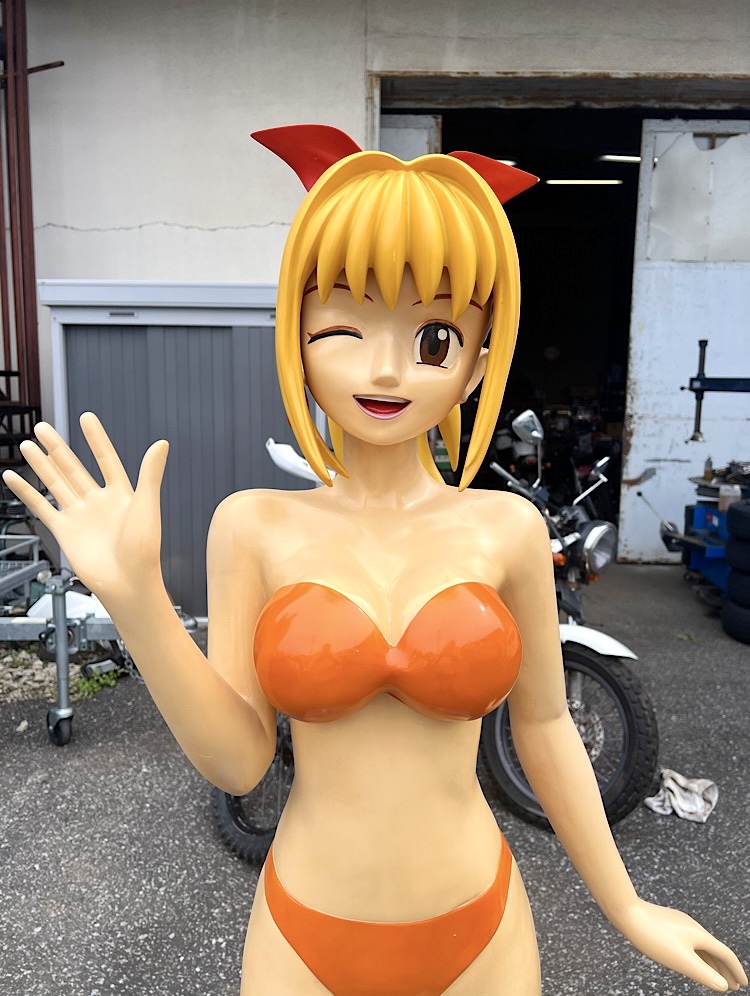 Yahoo!オークション - 海物語 マリンちゃん 等身大 フィギュア Yahoo!オークション - 海物語 マリンちゃん 等身大 フィギュア