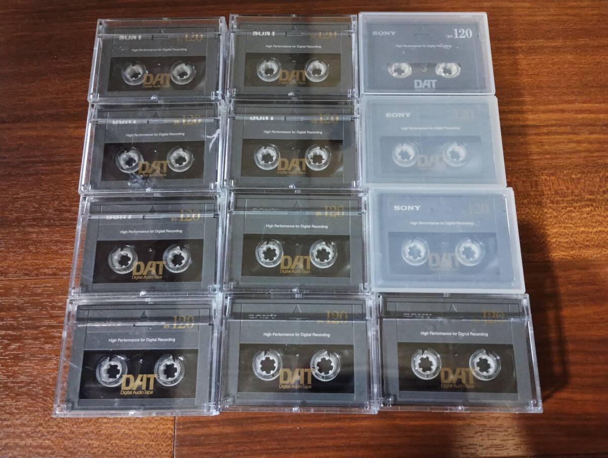 DATテープ SONY デジタルオーディオテープ DM120 12本の画像2