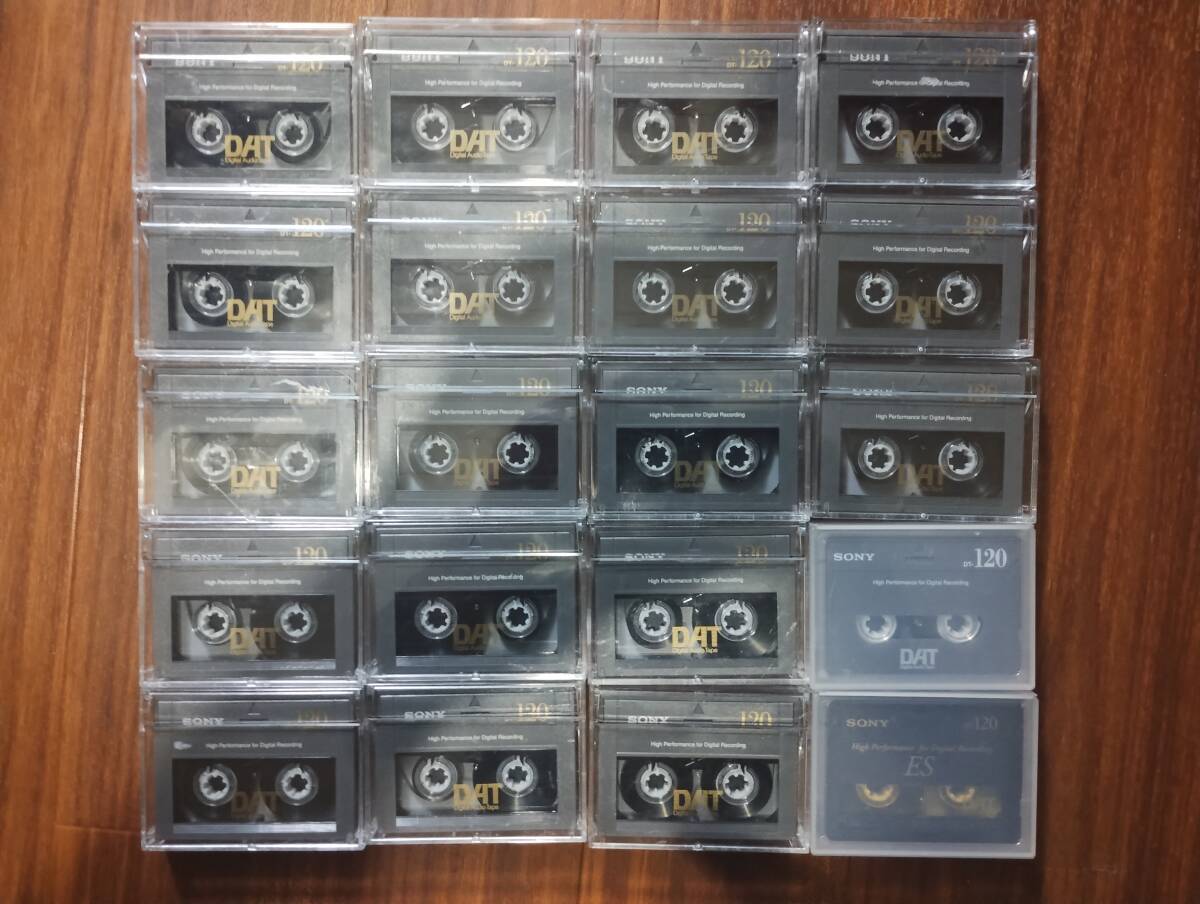 DATテープ SONY デジタルオーディオテープ DM120 20本の画像1