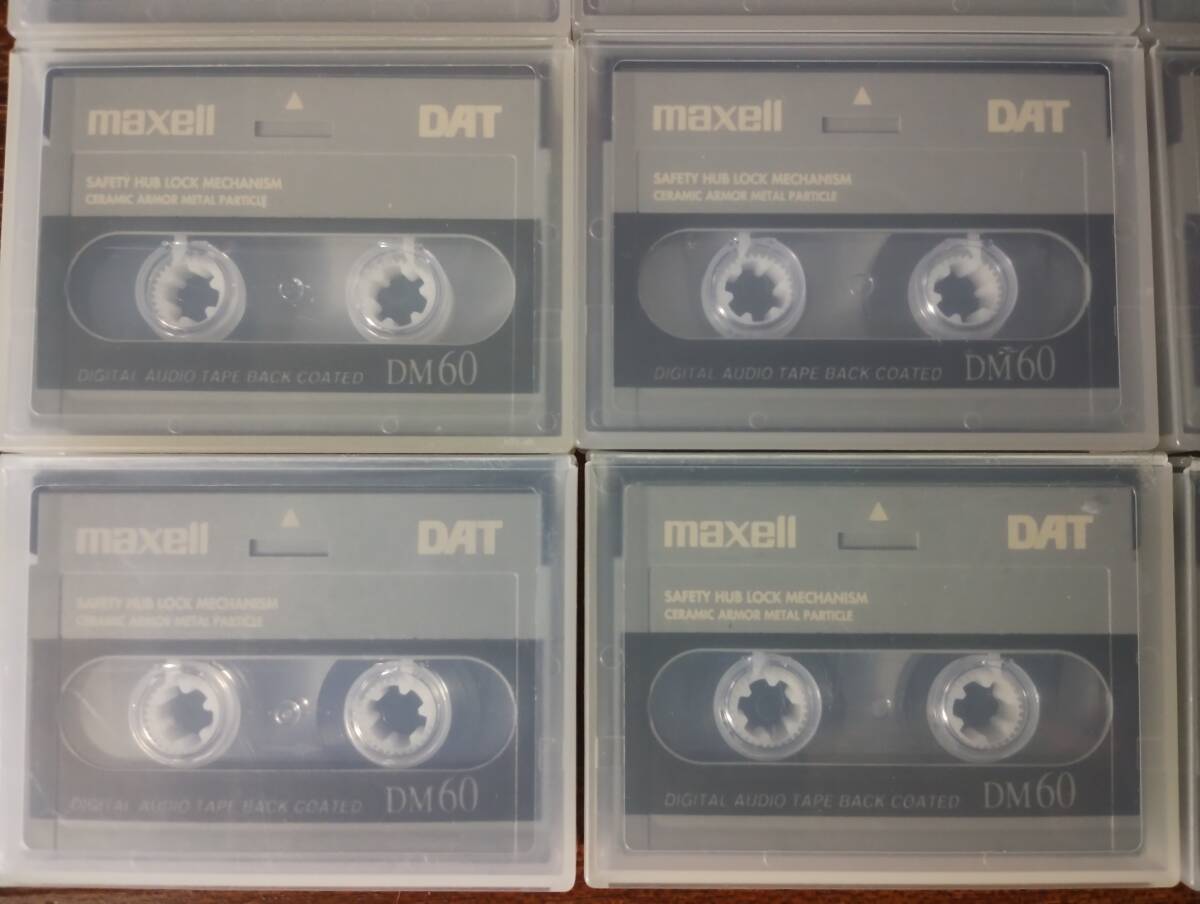 DATテープ maxell デジタルオーディオテープ DM60 41本の画像3