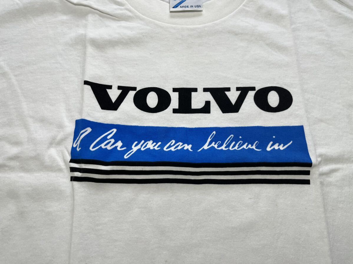 貴重！DEAD STOCK 90's VOLVO Tシャツ　 USA製　シングル　ボルボ　企業　車　アメリカ製　MADE IN USA ヴィンテージ シングルステッチ_画像3