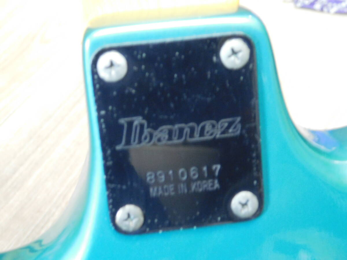 Ibanez EX SERIES EX170 グリーンメタリック H-S-H 90年代頃アイバニーズ/F596の画像9