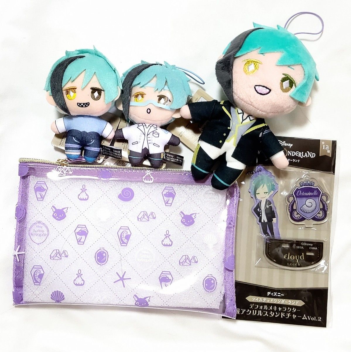 ツイステ フロイド ぬいぐるみ マスコット セット|Yahoo!フリマ ツイステ フロイド ぬいぐるみ マスコット セット|Yahoo!フリマ