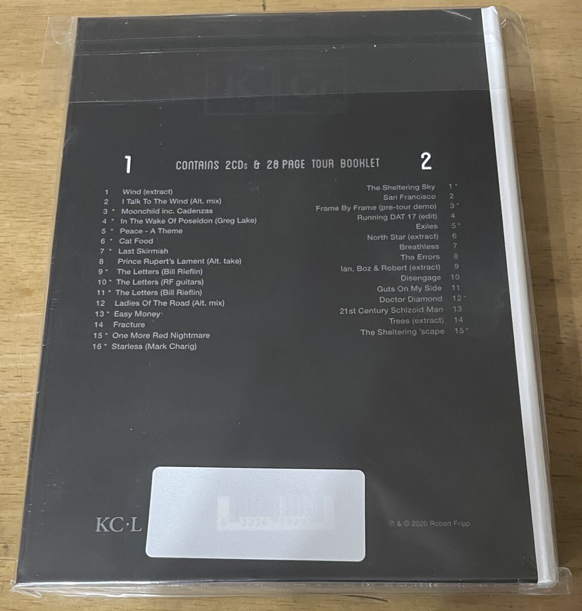 未開封 輸入盤国内仕様 ジエレメンツオブキングクリムゾン 2020ツアーボックス CD キングクリムゾンの画像2