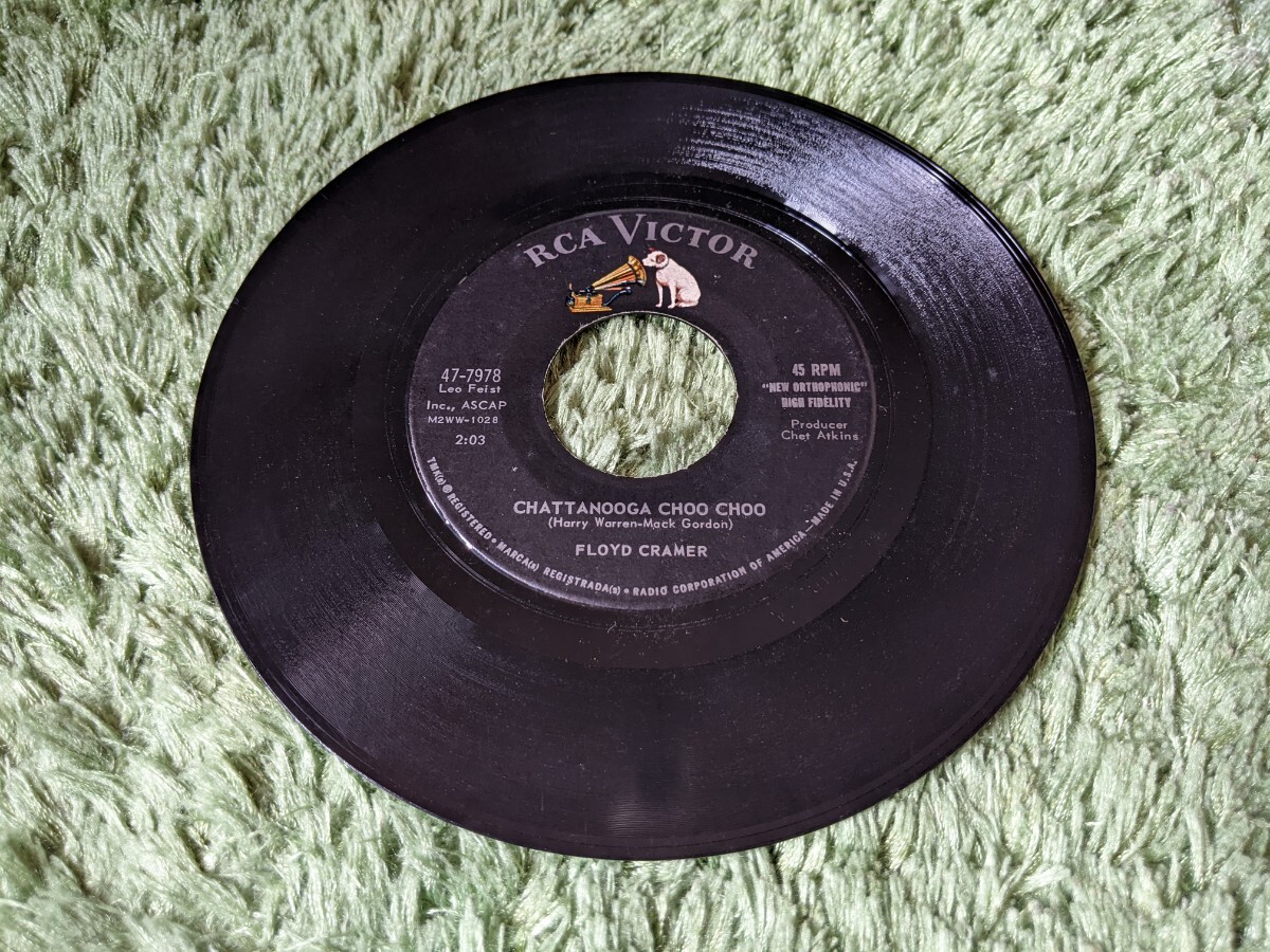 FLOYD CRAMER (フロイド・クレイマー) Chattanooga Choo Choo◇7インチ◇USオリジナル◇RCA Victor Records◇ロックンロールC&W_画像1