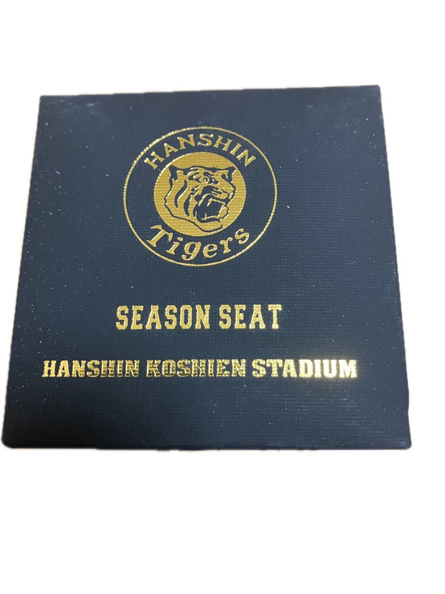 阪神タイガース 2023 チャンピオンリングレプリカ　　　　　　リーグ優勝・日本一記念　年間予約席特典。