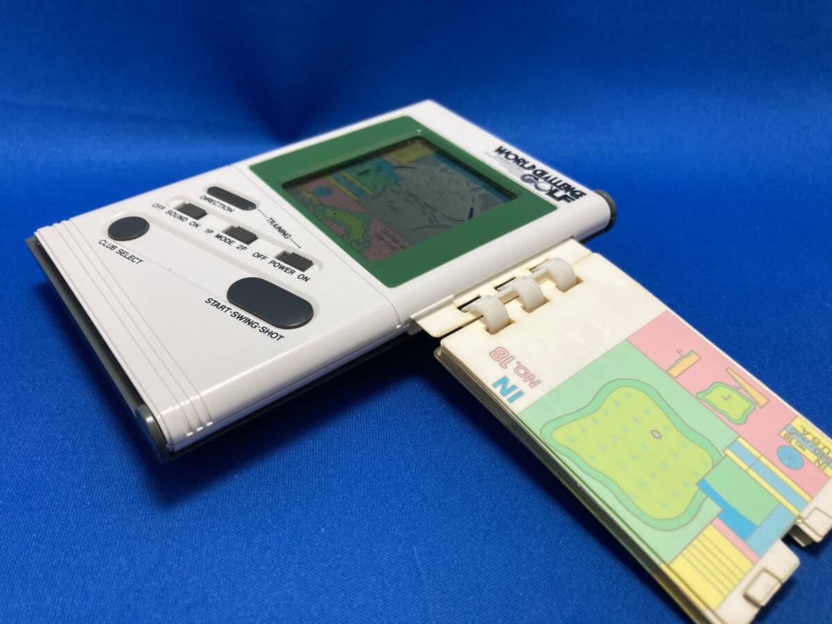 【動作品】LSIゲーム ワールドチャレンジゴルフ ゲームウォッチ LCD WORLD CHALLENGE GOLF バンダイ 携帯ゲーム BANDAI レトロの画像4