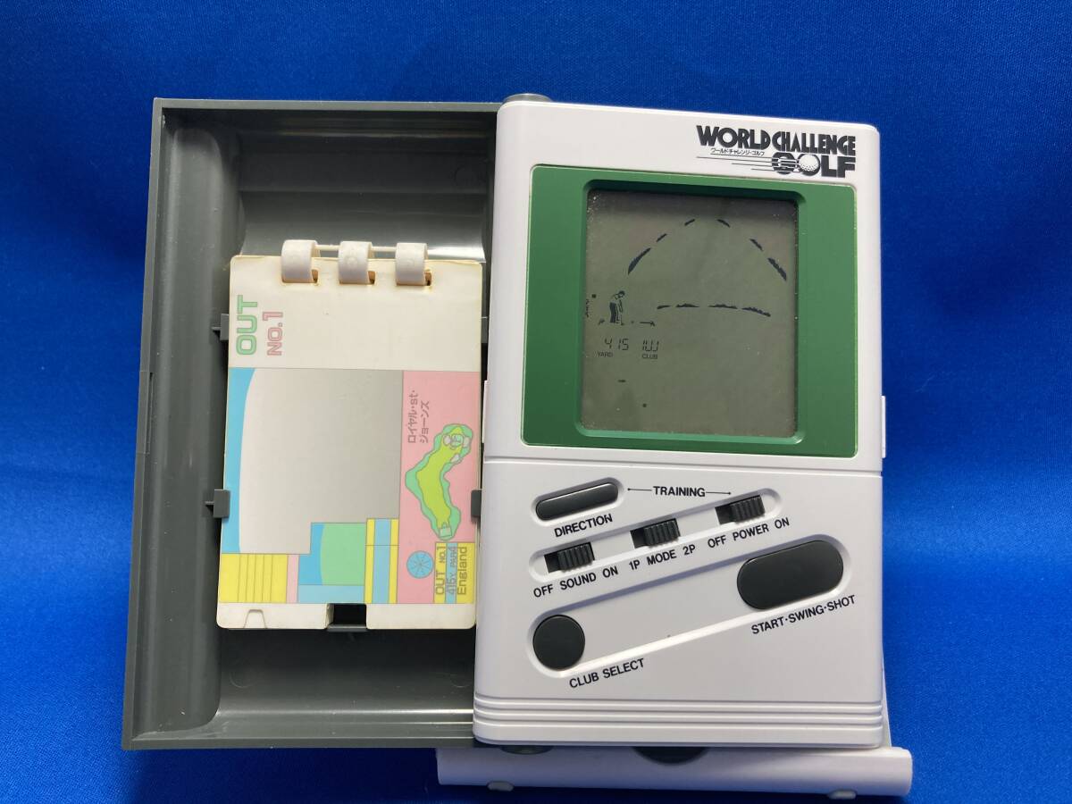 【動作品】LSIゲーム ワールドチャレンジゴルフ ゲームウォッチ LCD WORLD CHALLENGE GOLF バンダイ 携帯ゲーム BANDAI レトロの画像1