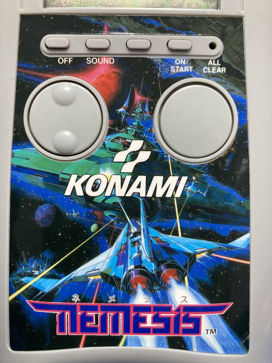 【動作メンテ希少品】LSIゲーム グラディウス ネメシス NEMESIS ゲームウォッチ LCD コナミ KONAMI GRADIUS 携帯ゲーム レア レトロの画像9