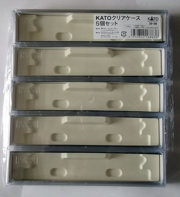 KATO 28-189 KATOクリアケース 5個セット_画像1