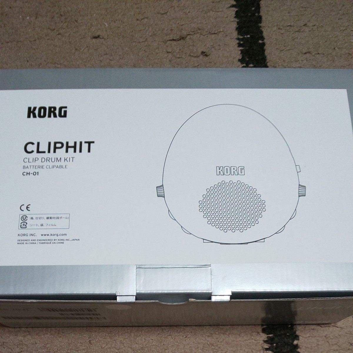 新品未使用 KORG 電子ドラム クリップドラムキット CLIP HIT クリップヒット