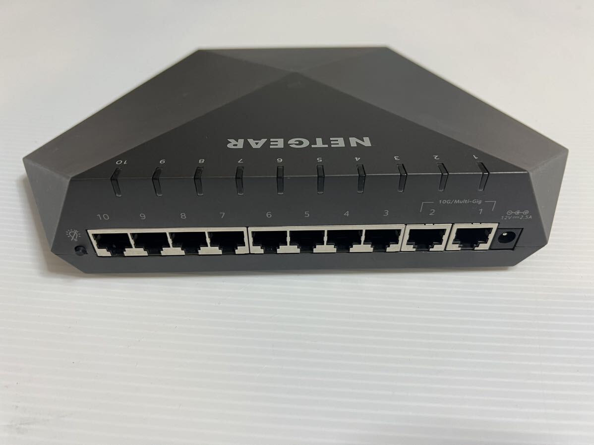 NETGEAR SX10 8-Port Gigabit Ethernet Switch hub スイッチングハブ　ゲーミング　オーディオ_画像2